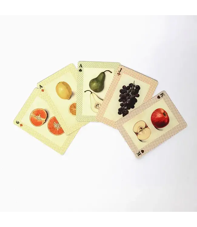 Roomytown UK Playing Cards - Watercolour Fruits