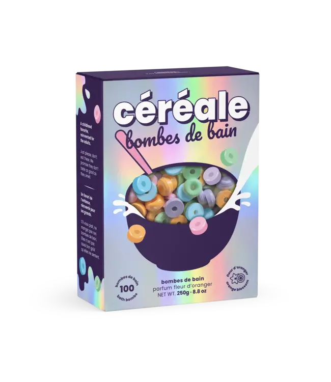 Main and Local Cereal Bath Bombs - Orange Blossom