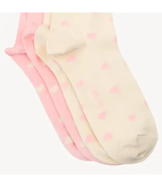 Pokoloko Pima Cotton 2 Pk Socks - Have A Heart