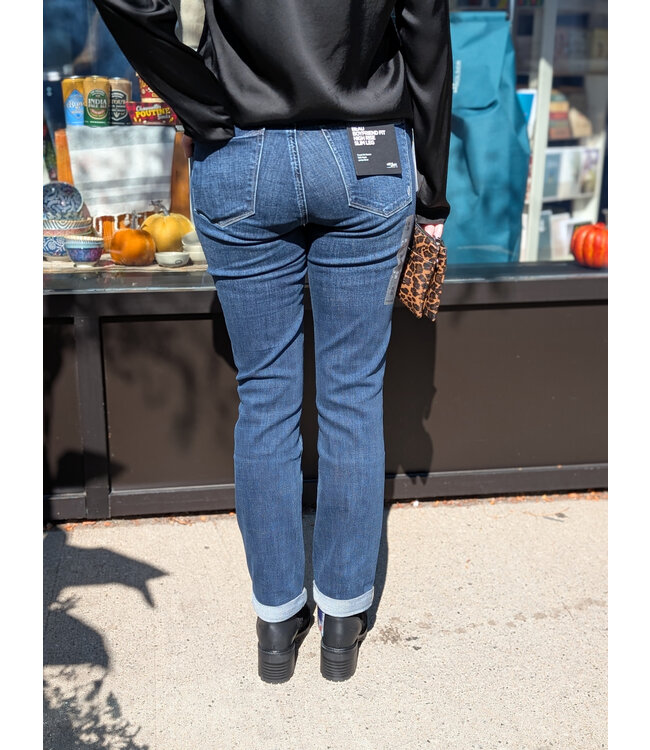 Silver Jeans Beau Boyfriend Fit Slim Leg - Indigo