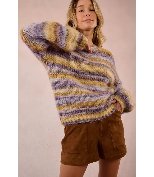 Molly Bracken Sweater - Mauve