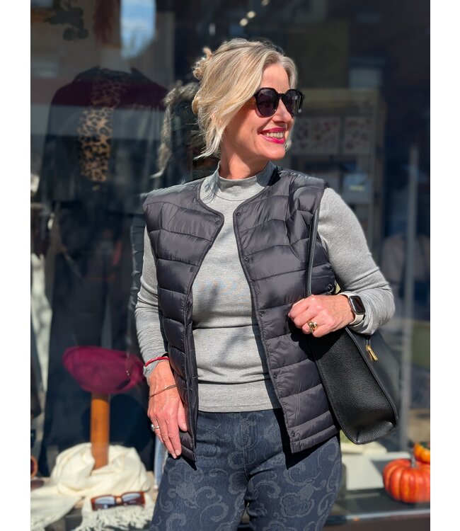 B. Young BYBerta Waistcoat Vest - Black