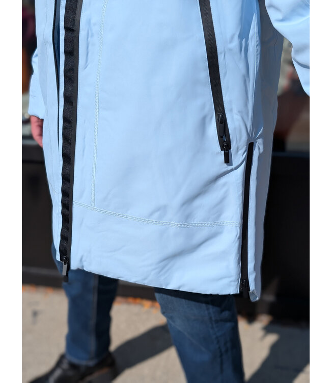 Waterproof Insulated Coat - Ice Blue