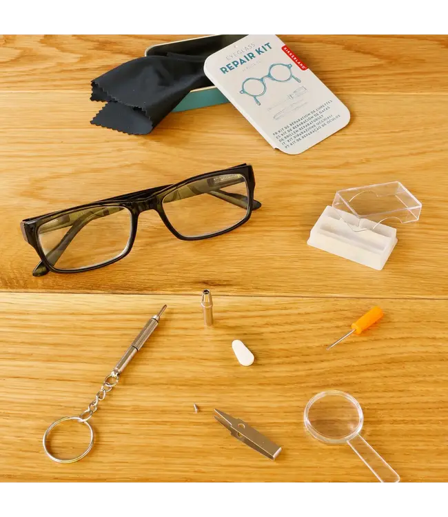 Kikkerland Design Inc. 16 Piece Eyeglass Repair Kit