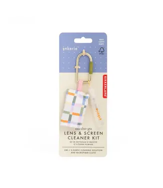 Kikkerland Design Inc. On-The-Go Lens & Screen Cleaner Kit