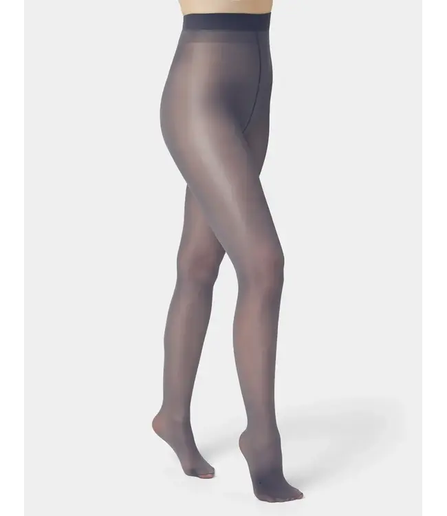 Hue Silky Gloss Opaque Tights - Graphite