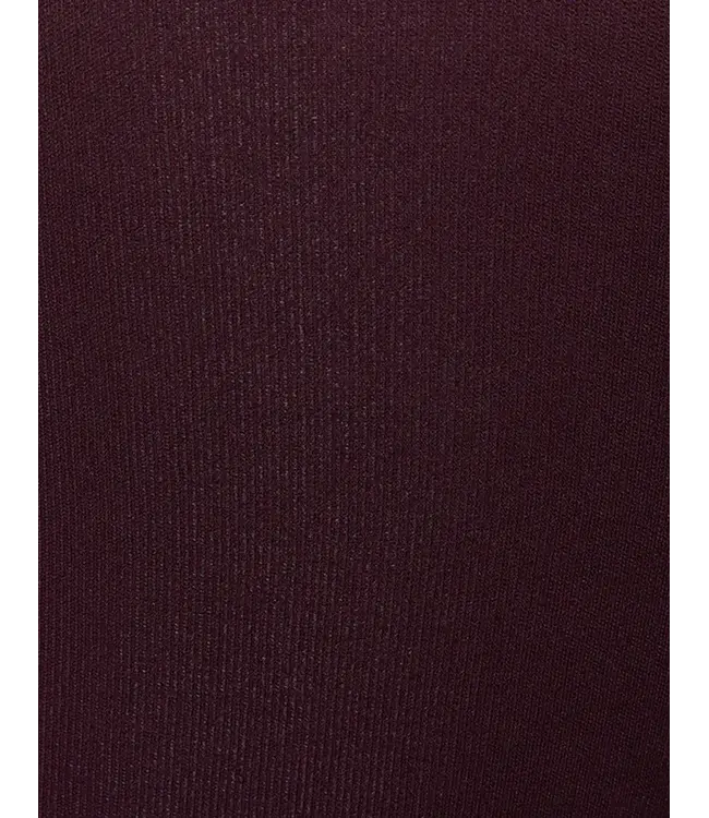 Hue Super Opaque Smooth Control Tights - Black Cherry