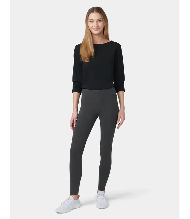 Hue Hue Graphite Leggings with Wide Waist Band