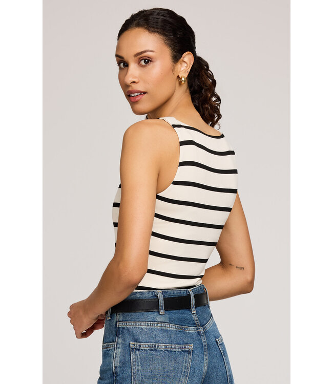 Gentle Fawn Cyrus Tank Top - Cream Stripe