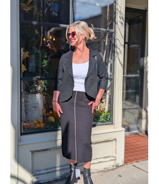Knit Skirt - Black