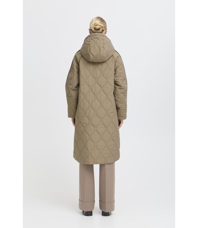 B. Young ByBocci Long Coat - Walnut