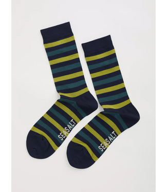 Seasalt Cornwall Men's Sailor Socks - Duet Mini Cornish Kingfisher