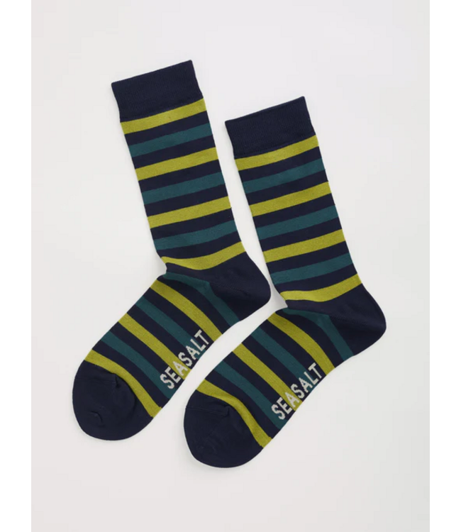 Seasalt Cornwall Men's Sailor Socks - Duet Mini Cornish Kingfisher
