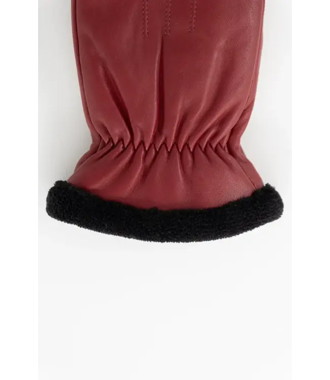 Brume World Sutton Mitt - Dark Red