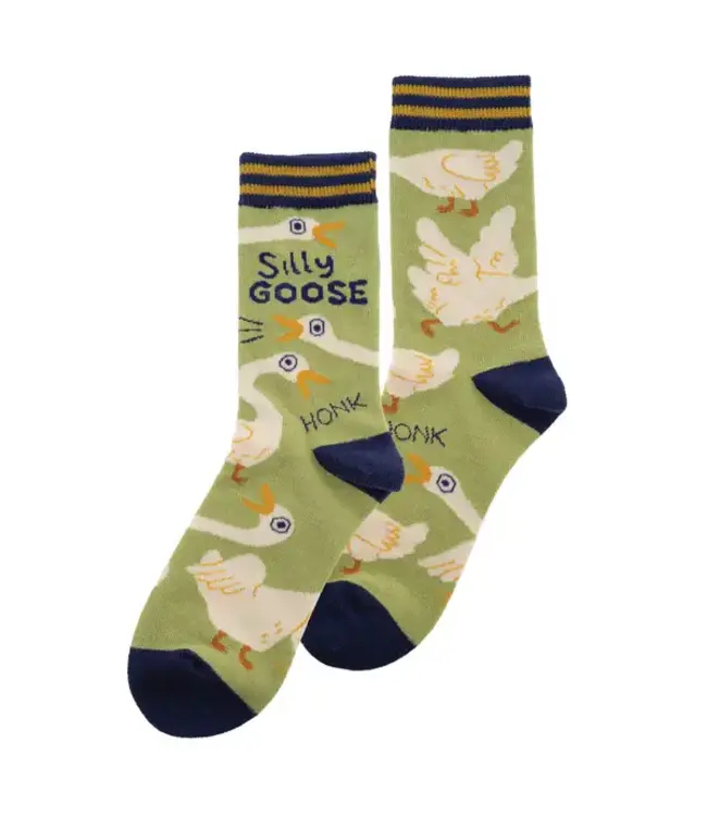 Karma Crew Socks - Silly Goose