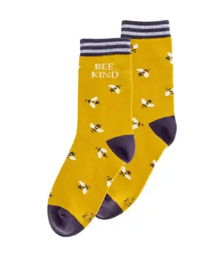 Karma Crew Socks - Bee Kind