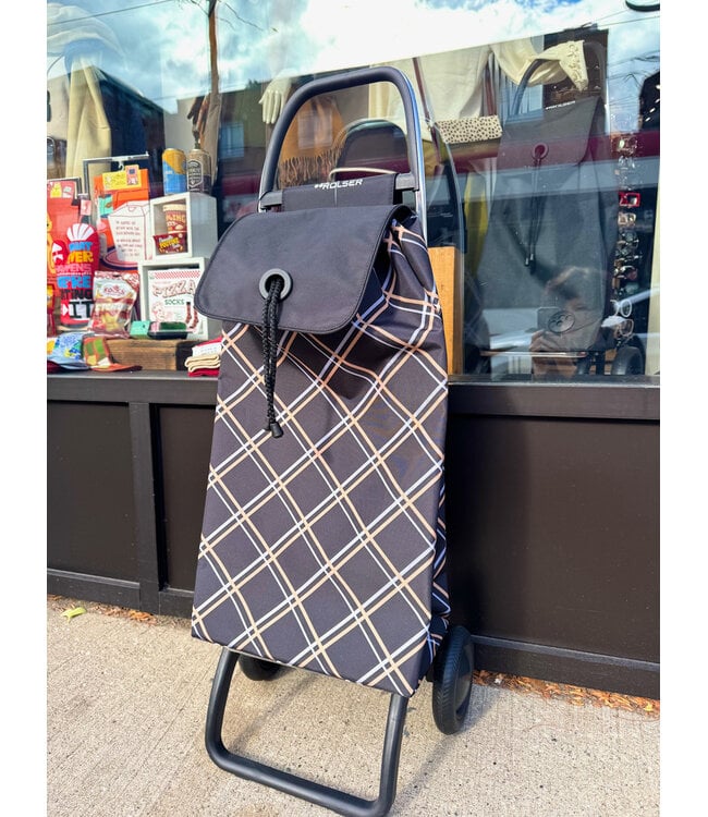 Rolser Shopping Cart - Argyle - Black