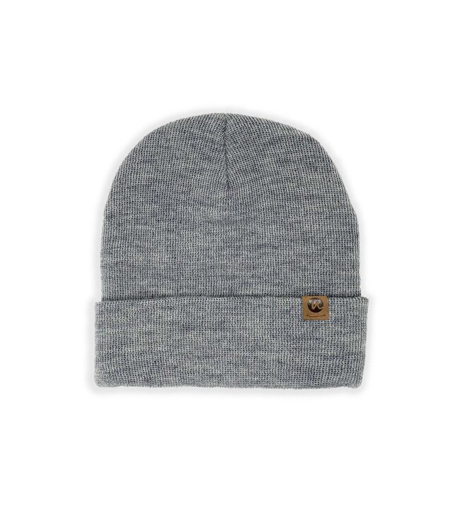 XS Unified Wool Cuffed Beanie - Heather Grey