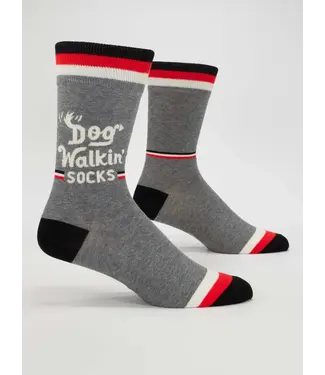 Blue Q Crew Socks - Dog Walkin' Socks