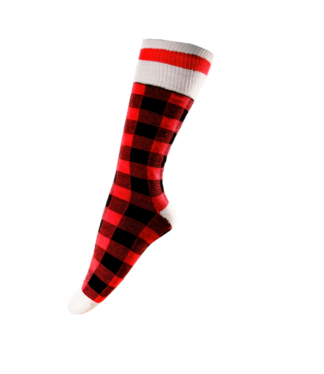 Pook Pook Socks - Red Plaid