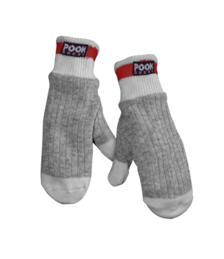 Pook Pook Adults Mittens - Red