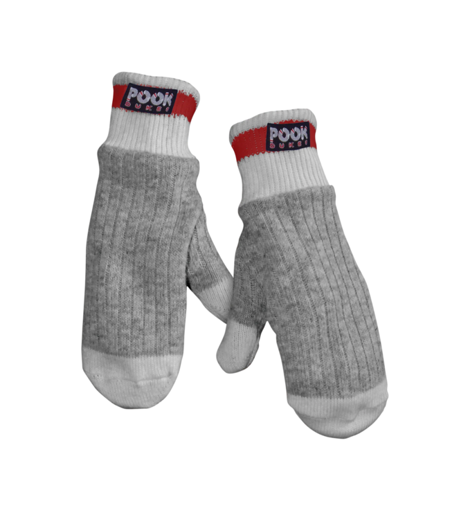 Pook Pook Adults Mittens - Red