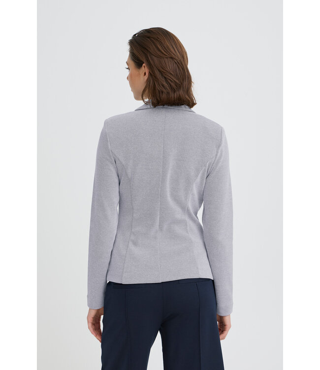 ICHI Kate Pique Blazer - Blueprint