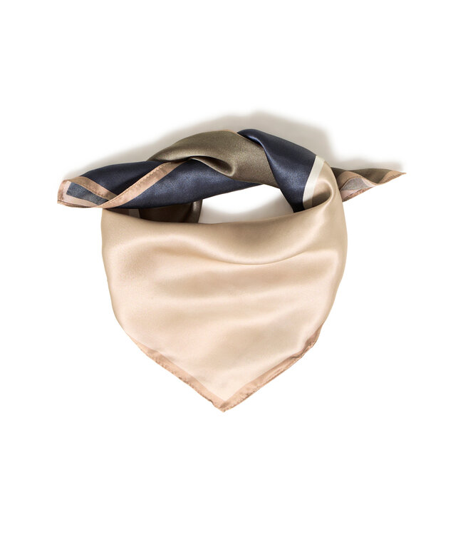 Fransa FrSilla Colourblock Scarf - Blush
