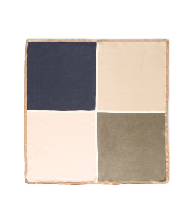 Fransa FrSilla Colourblock Scarf - Blush