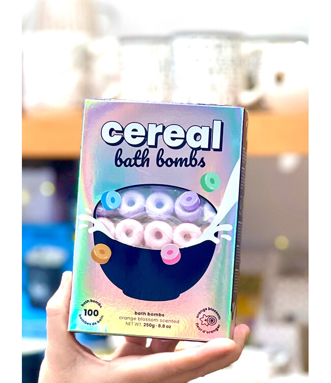 Main and Local Cereal Bath Bombs - Orange Blossom