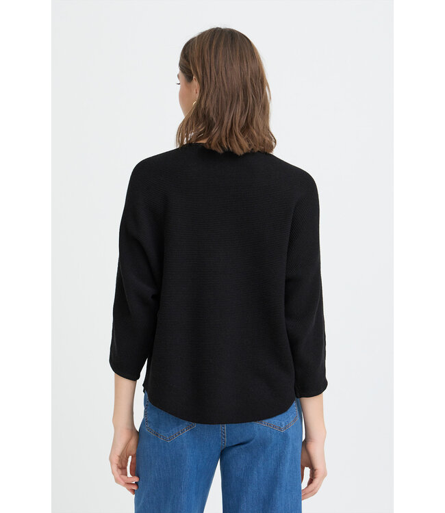 Fransa FrSinja Batwing Sleeve Sweater - Black