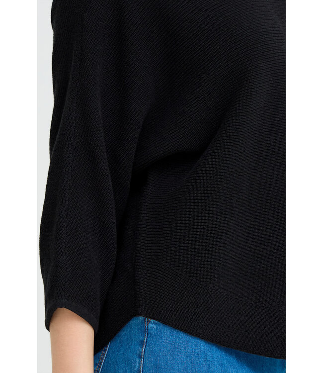 Fransa FrSinja Batwing Sleeve Sweater - Black