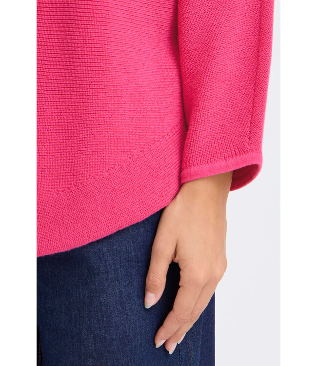 Fransa FrSinja Batwing Sleeve Sweater - Very Berry