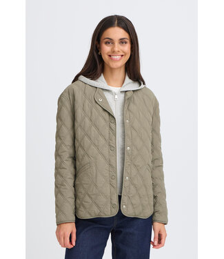 Fransa FrPaityn Quilted Jacket - Smokey Olive