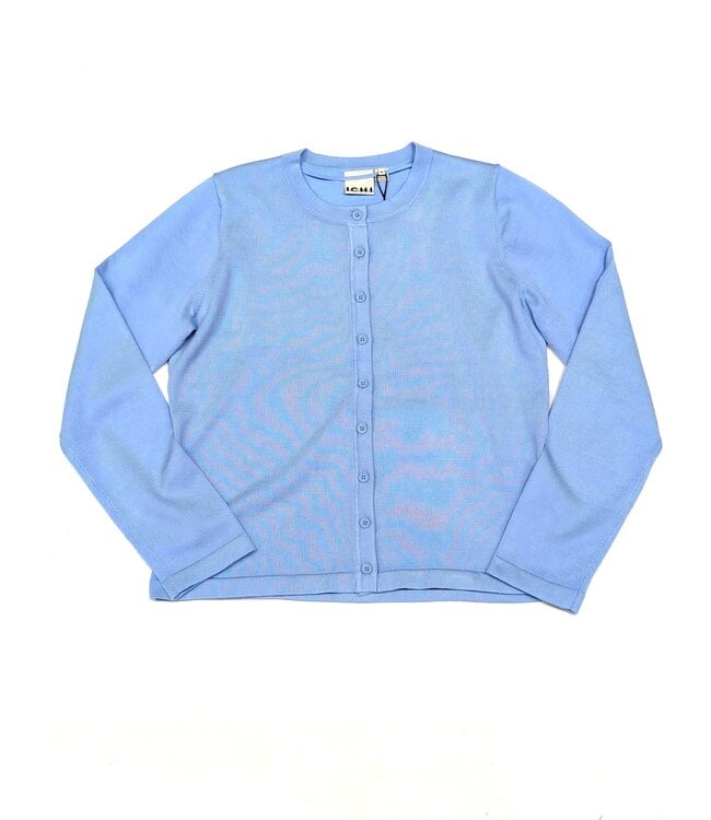 ICHI IhLuls Classic Cardigan - Bel Air Blue