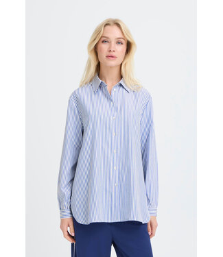 B. Young BYHanio Tape Shirt - Hanio Stripe Della Robbia