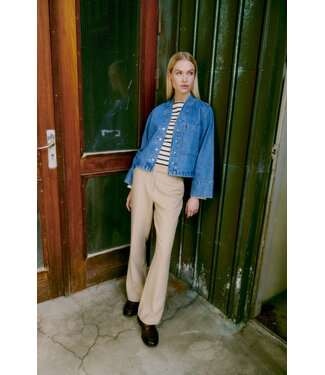 B. Young BYKacila Shirt - Mid Blue Denim