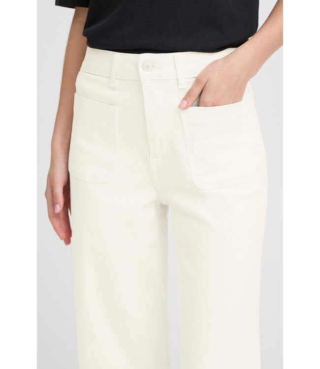 B. Young BYLydia Pocket Jeans - Marshmallow