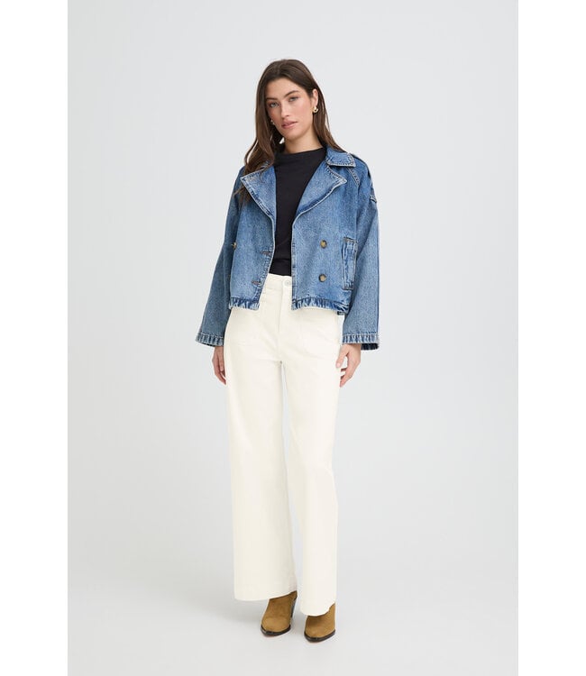 B. Young BYLydia Pocket Jeans - Marshmallow