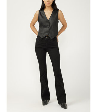 Silver Jeans Avery High Rise Bootcut Jeans - Black