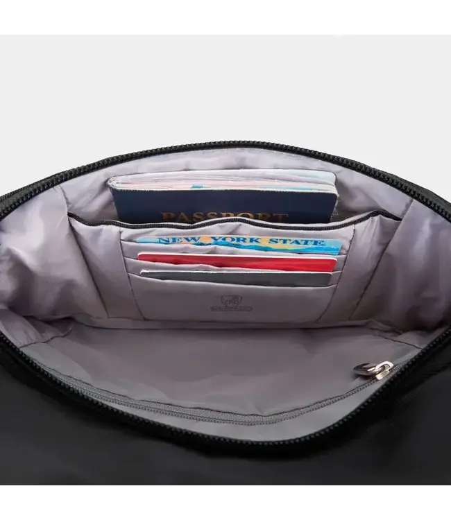 Travelon Anti-Theft Classic Essential Messenger Bag - Black