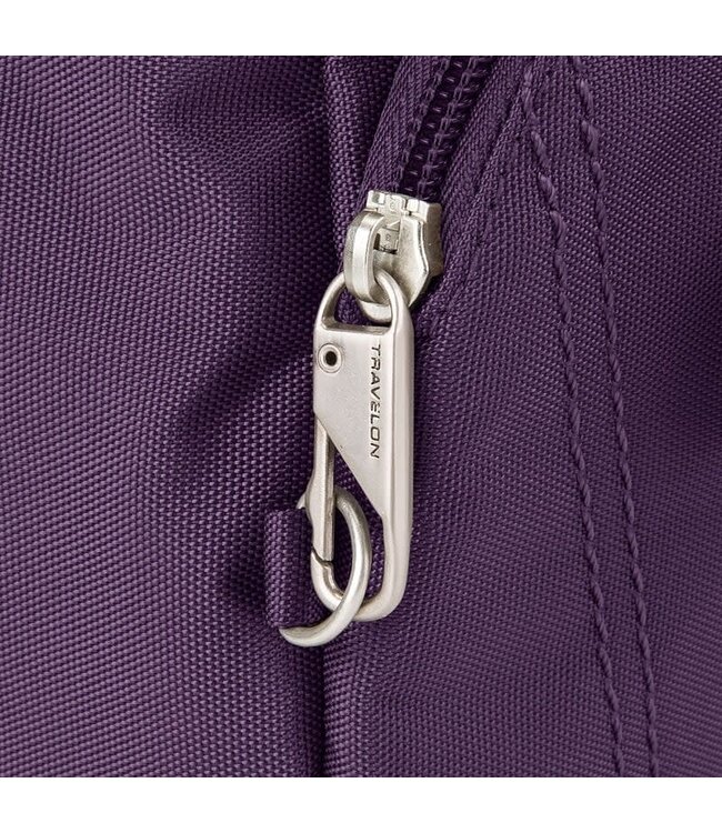 Travelon Anti-Theft Classic Essential Messenger Bag - Purple