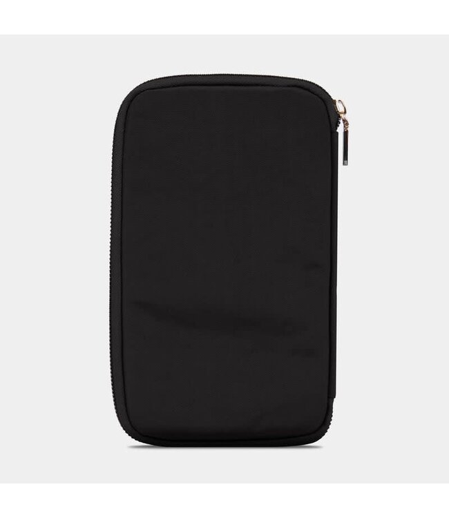 Travelon RFID Blocking Family Passport Zip Wallet - Black