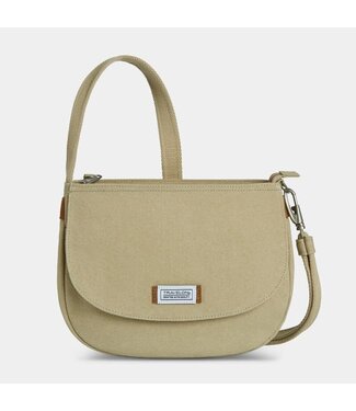 Travelon Anti-Theft Heritage Saddle Crossbody - Natural