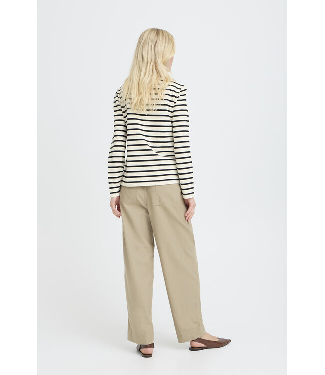 B. Young Cotton top - Birch Stripe