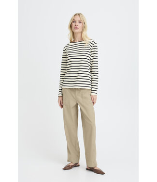 B. Young Cotton top - Birch Stripe