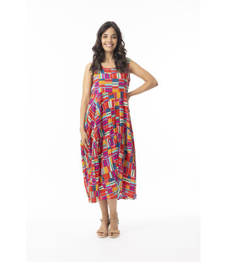 Orientique Organic Cotton Bubble Dress -  Peru