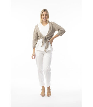 Orientique Organic Cotton Tie Shrug - Sand