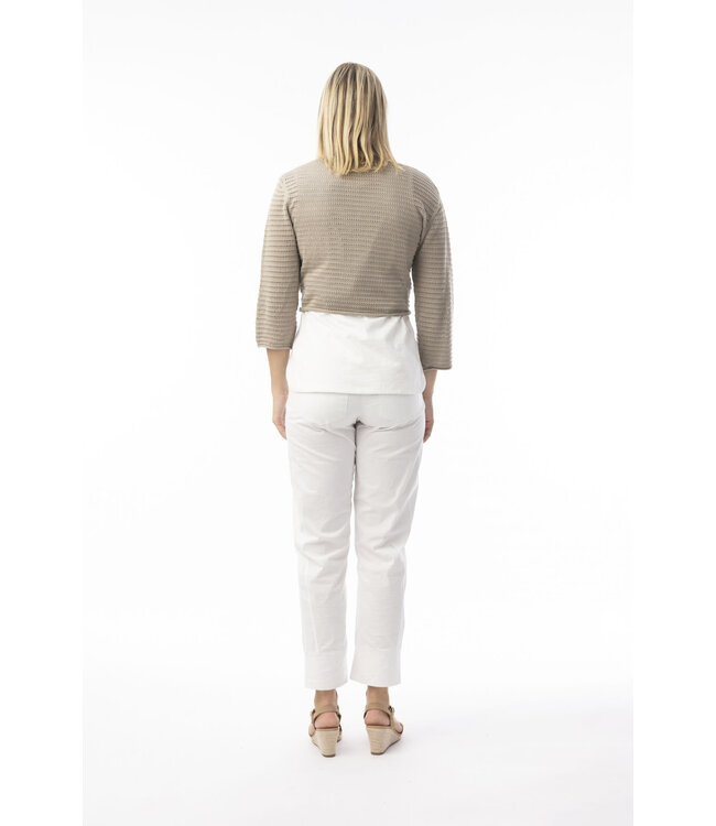 Orientique Organic Cotton Tie Shrug - Sand