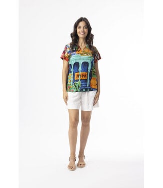 Orientique Organic Cotton Tee -  Oasis